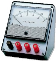 Voltmeter Triple Scale
