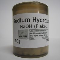 Sodium Hydroxide Flakes 50g