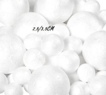 Balls Styrofoam 2.5/3.5cm