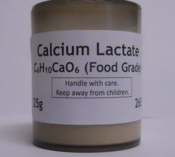 Calcium Lactate 25g (Food Grade)