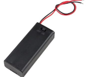 Battery Holder w Switch in case 2*AA