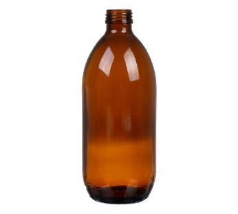 Bottle Glass 500ml Amber