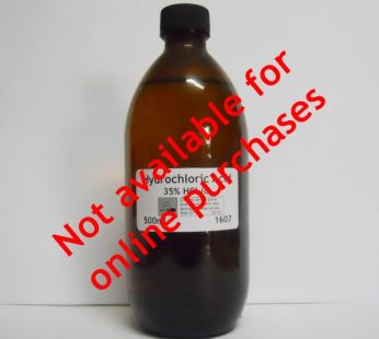 Hydrochloric Acid 35% 500ml