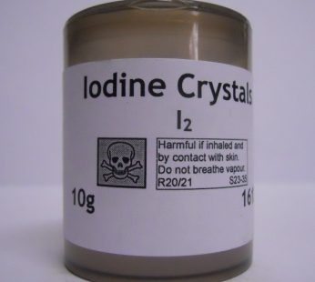 Iodine crystals 10g