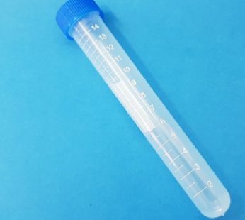 Test Tube Pl Measuring 15ml Round Bottom