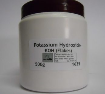 Potassium Hydroxide 500g Flakes