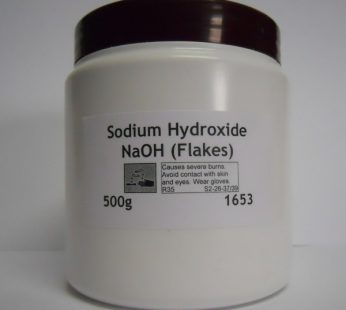 Sodium Hydroxide Flakes 500g