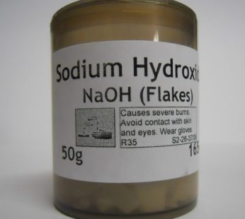 Sodium Hydroxide Flakes 50g