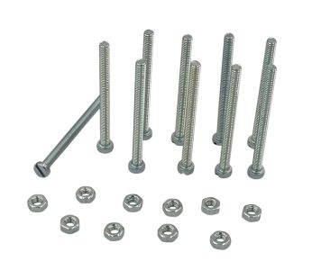 Bolt and Nut M4x50mm (10 pk)